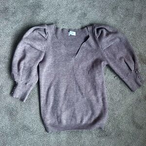 Puff sleeve sweater from Blu Ivy